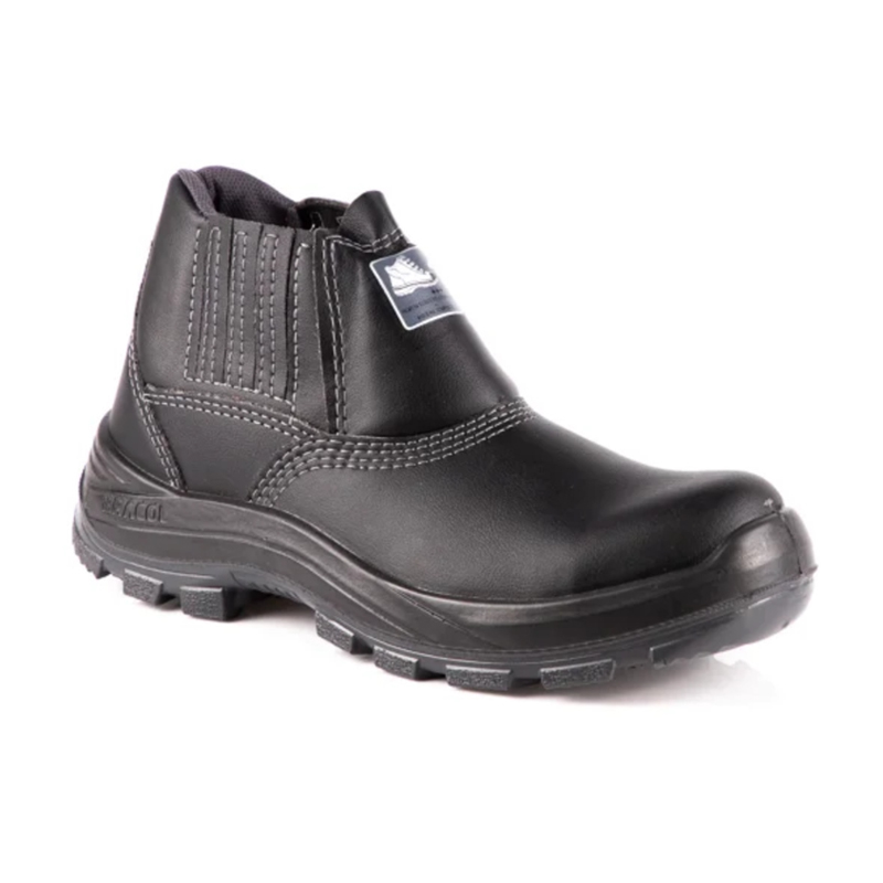 BOTINA BRACOL ELASTICO ELETRICISTA BELM COMPOSITE PRETA CA 38530