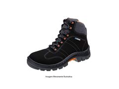 BOTINA MARLUVAS NOBUCK PREMIER BICO PLASTICO CA 41369