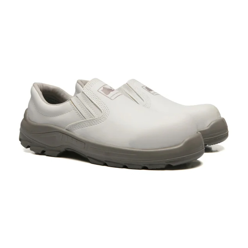 SAPATO DE SEGURANÇA BRACOL ELASTICO BSE BRANCO MICROFIBRA COMPOSITE CA 30112