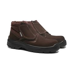 BOTINA BRACOL VELCRO NOBUCK BVLN BICO COMPOSITE MARROM CA 28285