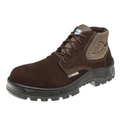BOTINA MARLUVAS 50B26 NOBUCK BICO COMPOSITE MARROM CAFE CA 42392