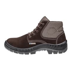 BOTINA MARLUVAS 50B26 NOBUCK BICO COMPOSITE MARROM CAFE CA 42392