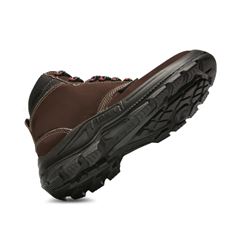 BOTINA BRACOL AMARRAR NOBUCK BIDENSIDADE BSGN BICO PLASTICO MARROM CAFE CA 40872