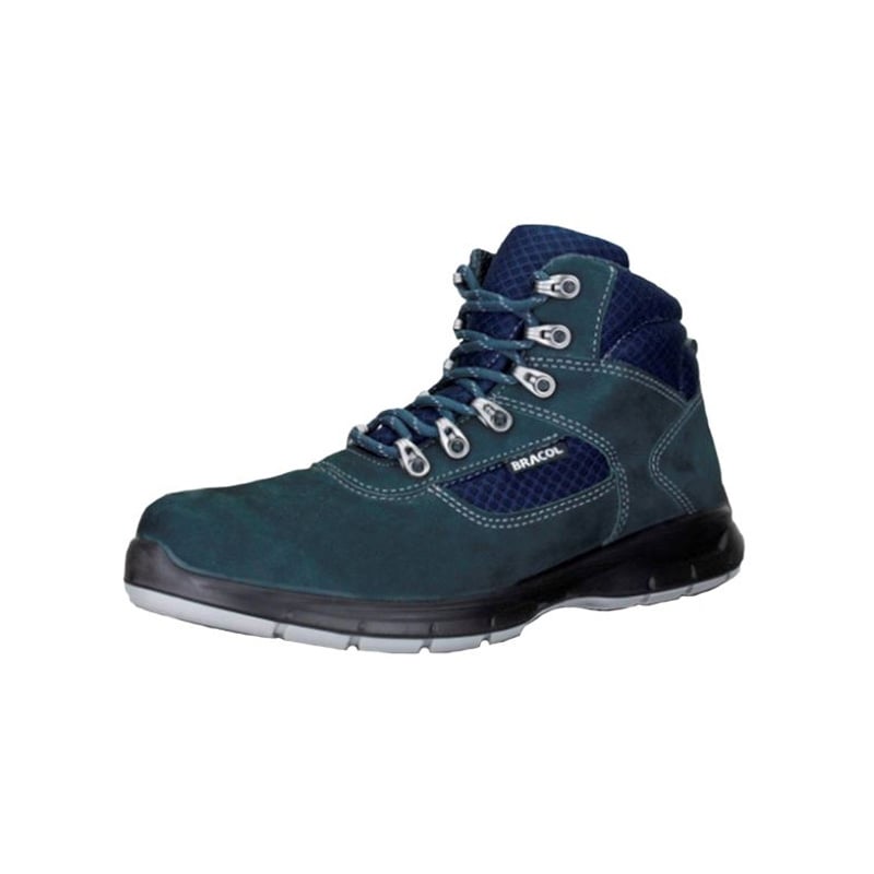 BOTINA BRACOL AMARRAR NOBUCK BRGN SEM BICO AZUL CA 42781