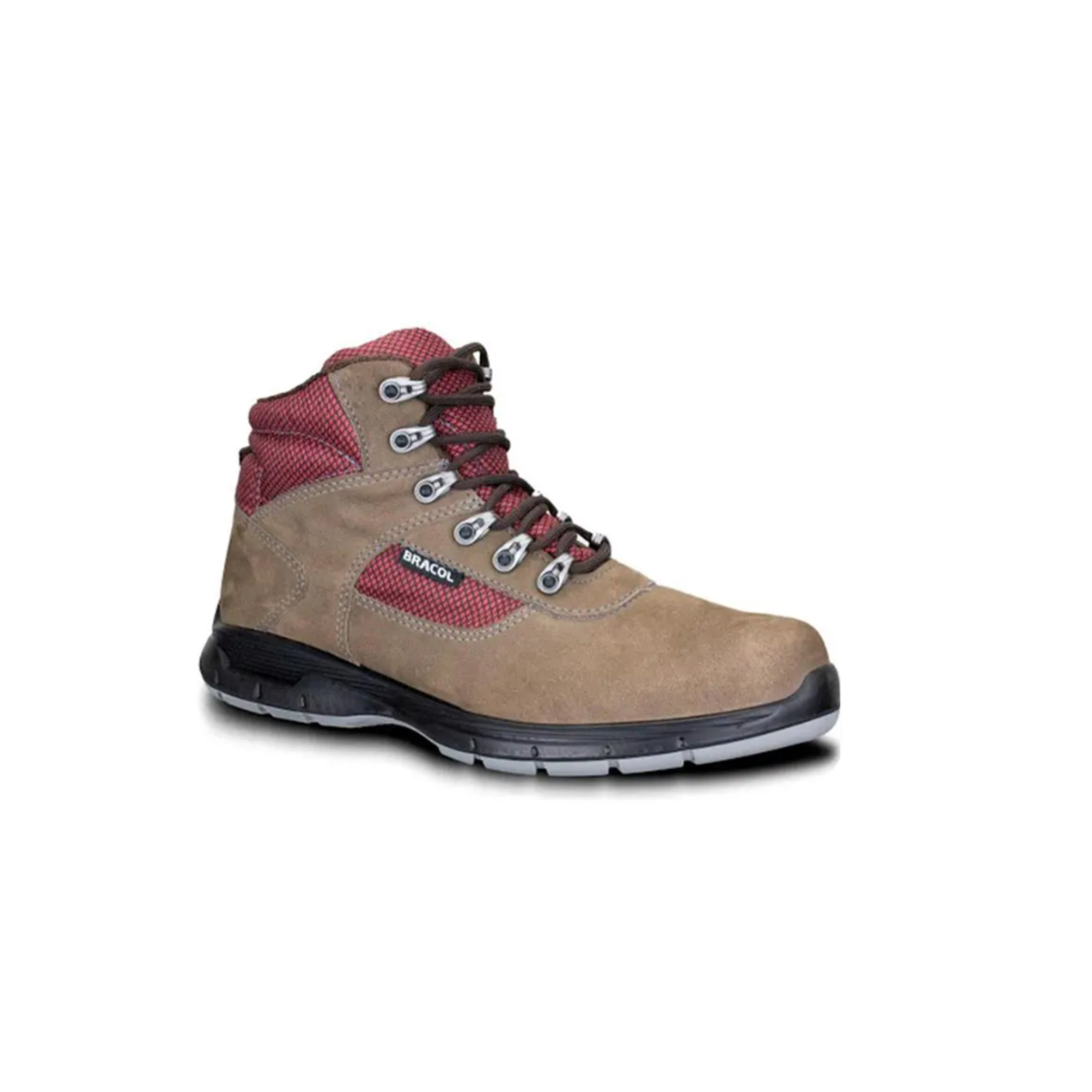 BOTINA BRACOL AMARRAR NOBUCK BRGN SEM BICO MARROM CA 42781
