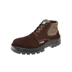 BOTINA MARLUVAS NOBUCK CAFÉ COMPOSITE ANTIPERFURO CA 47482