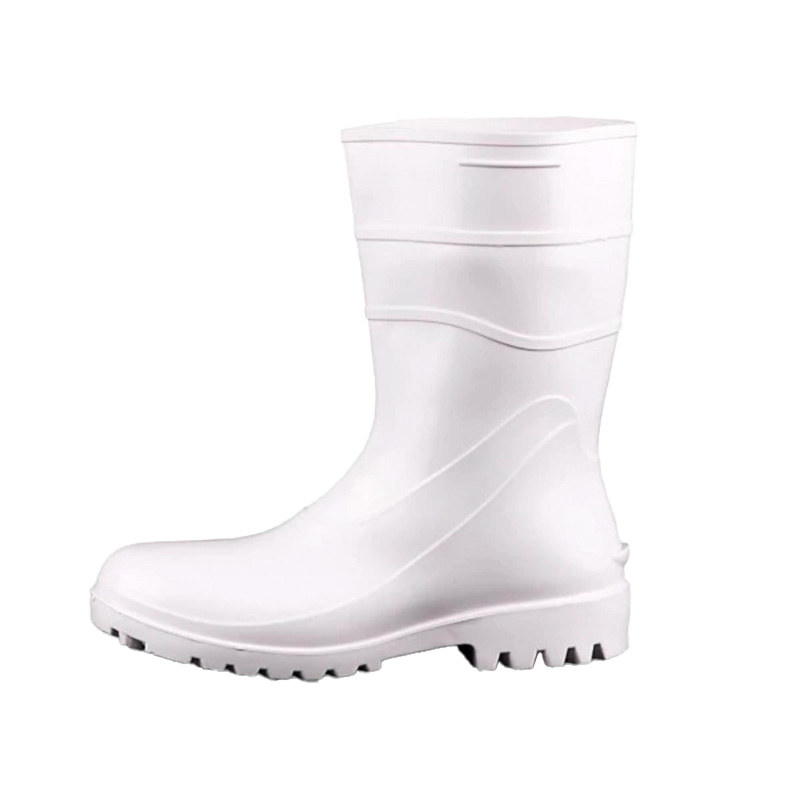 BOTA BRACOL ACQUA FLEX BRANCA IMPERMEÁVEL CANO CURTO CA37456