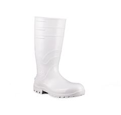 BOTA BRACOL ACQUALEV CANO LONGO PALMILHA DE AÇO SEM BICO BRANCA CA 35225