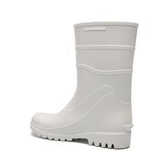 BOTA PVC BRACOL ACQUA FLEX SEM FORRO CANO MEDIO SEM BICO BRANCA CA 37456