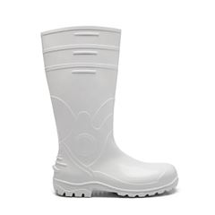 BOTA BRACOL ACQUA LEV CANO LONGO PALMILHA AÇO COM BICO BRANCA CA 37750