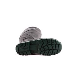 BOTA ECOBOOTS POLYTECH CANO LONGO PRETA SOLADO VERDE CA 35047