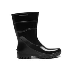 BOTA BRACOL PVC CANO CURTO PRETA SEM FORRO CA 37456
