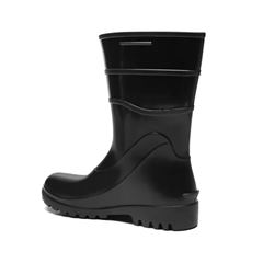 BOTA BRACOL PVC CANO CURTO PRETA SEM FORRO CA 37456