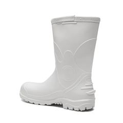 BOTA PVC BRACOL ACQUA LEV FORRO TERMICO CANO CURTO BICO DE ACO BRANCA 44 CA 26705