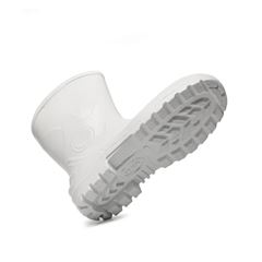 BOTA PVC BRACOL ACQUA LEV FORRO TERMICO CANO CURTO BICO DE ACO BRANCA 44 CA 26705