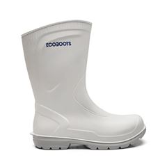 BOTA BRACOL ECOBOOTS LYTE CANO MEDIO SEM BICO BRANCA SOLADO GELO CA 38589