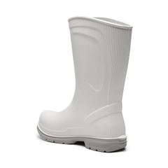 BOTA BRACOL ECOBOOTS LYTE CANO MEDIO SEM BICO BRANCA SOLADO GELO CA 38589