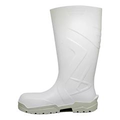 BOTA ECOBOOTS PURE-SAFE C/L BRANCA C/ POLAINA COMPOSITE