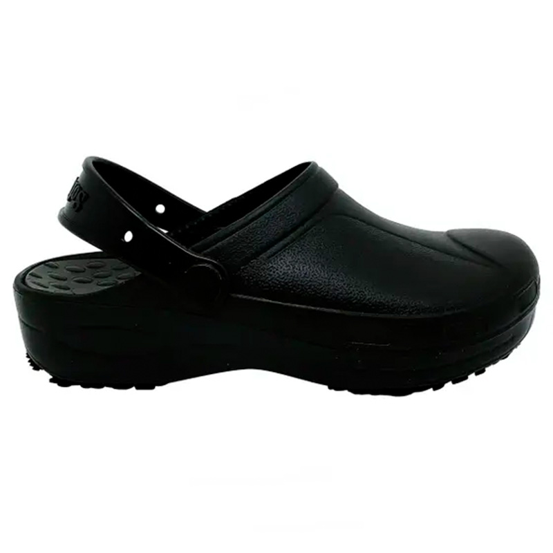 SANDALIA EVA IMPERMEAVEL SOFT WORKS BB90 SEM BICO PRETA CA 37213