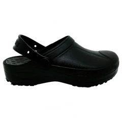 SANDALIA EVA IMPERMEAVEL SOFT WORKS SEM BICO PRETA CA 37213