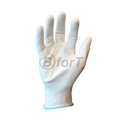 LUVA DE SEGURANÇA BFORT 12020 NYLON COM PU BRANCA  CA 32542