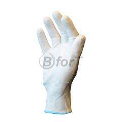 LUVA DE SEGURANÇA BFORT 12020 NYLON COM PU BRANCA  CA 32542