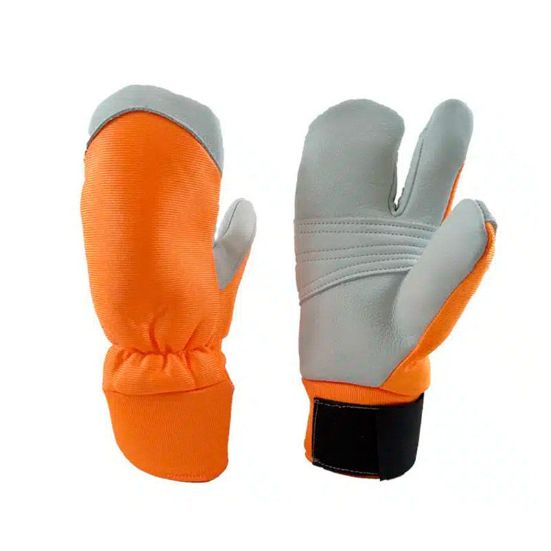 LUVA MISTA VAQUETA NYLON MOTOSSERRISTA TECMATER CA12876
