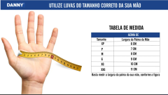 LUVA DANNY DYFLEX ANTICORTE POLIURETANO CINZA CA 8083
