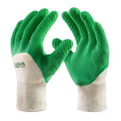 LUVA DANNY PEGASUS LATEX NATURAL VERDE CA 10431