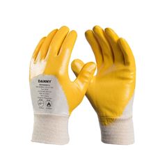 LUVA DANNY NOVADEX LATEX NITRILICO AMARELO CA 27193