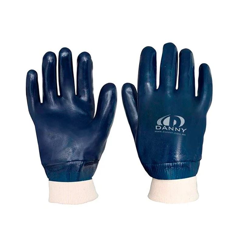 LUVA DANNY NOVATRIL LATEX NITRILICO AZUL CA 35898 | BT Equipamentos
