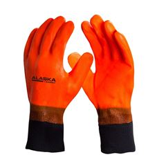 LUVA DANNY ALASKA RECOBERTA PVC LARANJA CA8371