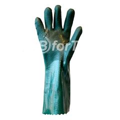 LUVA DE SEGURANÇA PVC PALMA ÁSPERA VERDE BFORT 12680 26CM CA 33691