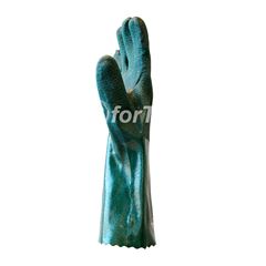 LUVA DE SEGURANÇA PVC PALMA ÁSPERA VERDE BFORT 12680 26CM CA 33691