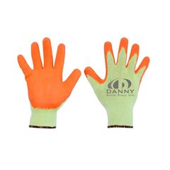 LUVA DANNY RECIFLEX LATEX CORRUGADO LARANJA CA 31325