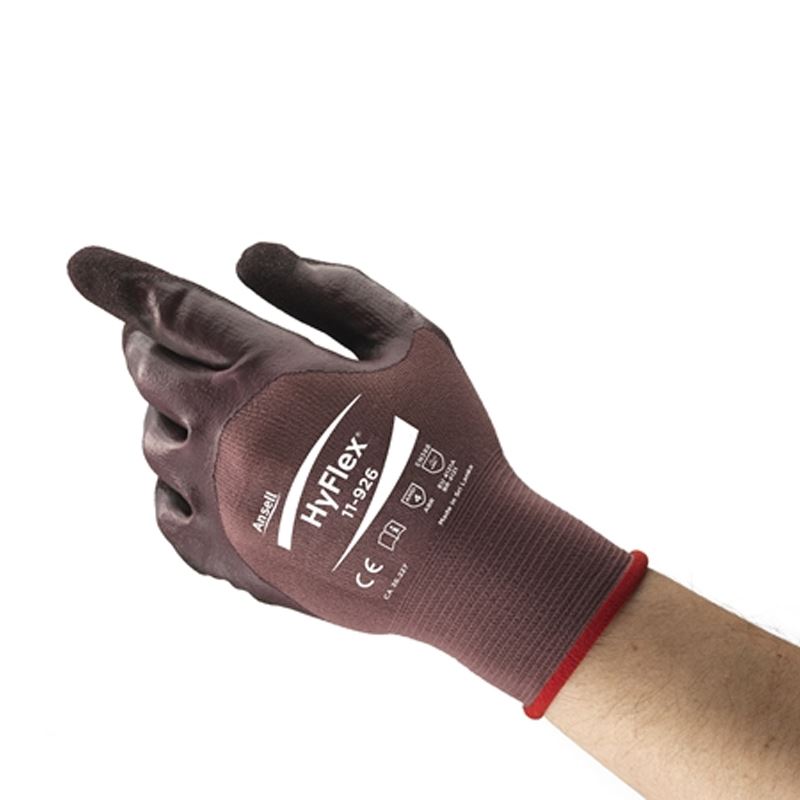 LUVA HYFLEX 11926 ANSELL NITRILICA CA 36227 | BT Equipamentos
