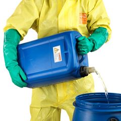 LUVA ALPHATEC SOLVEX ANSELL 37-185 PROTECAO QUIMICA SEM FORRO CA 12598