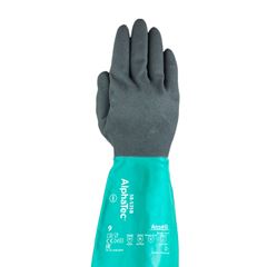 LUVA ALPHATEC 58-535B ANSELL NITRILICA CA 17419