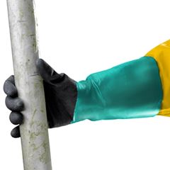 LUVA ALPHATEC 58-535B ANSELL NITRILICA CA 17419