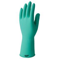 LUVA SOFT LATEX VERDE SANRO PROTEÇÃO QUIMICA COM FORRO CA5129