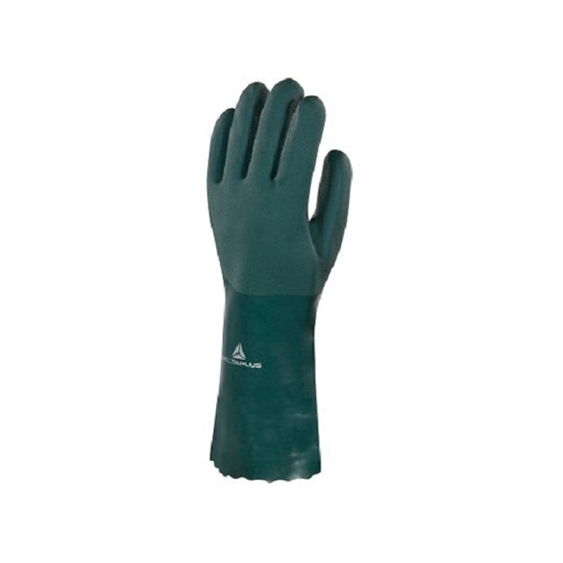 LUVA PVCGRIP35 DELTAPLUS PROTECAO QUIMICA COM FORRO PVC FLEXIVEL CA ...