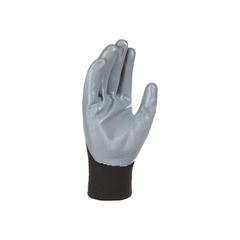 LUVA VE712GR M VE712GR08 DELTAPLUS PROTECAO MECANICA BORRACHA NITRILICA FIBRAS SINTETICAS CA38238