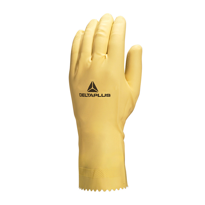 LUVA ALPHA VE905 DELTAPLUS PROTEÇÃO QUIMICA SEM FORRO LATEX CA 36293