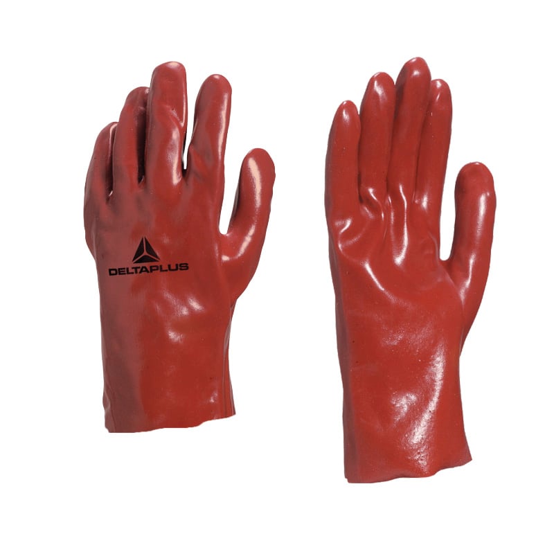 LUVA PVC7327 DELTAPLUS PROTECAO QUIMICA COM FORRO PVC FLEXIVEL CA37558