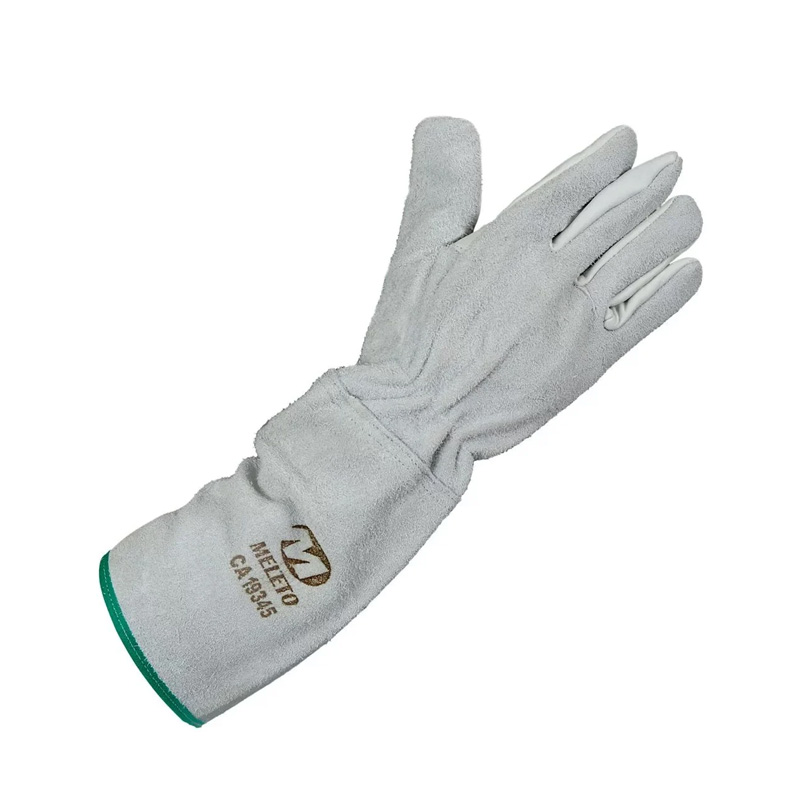 LUVA MISTA RASPA-VAQUETA PUNHO RASPA 20CM CA 26359