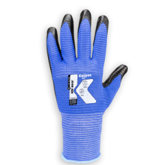 LUVA KALIPSO NBR WAVE PRETA E AZUL CA 43773