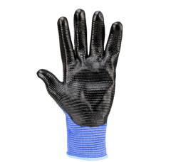 LUVA KALIPSO NBR WAVE PRETA E AZUL CA 43773