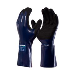 LUVA DANNY SUPRACHEM AZUL E PRETA CA 46995