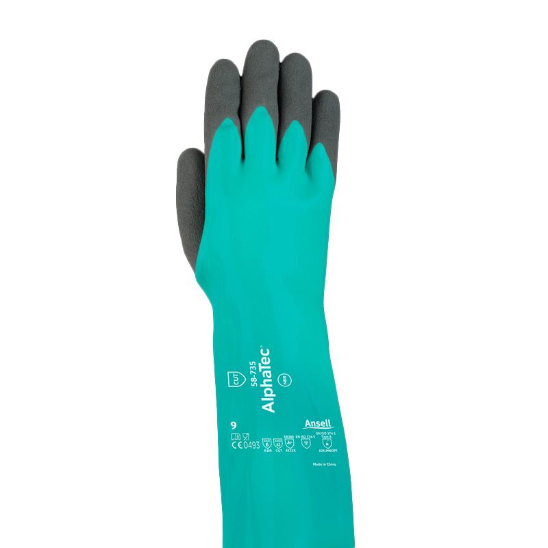 LUVA ANSELL ALPHATEC 58-735 CINZA CA 43226 | BT Equipamentos
