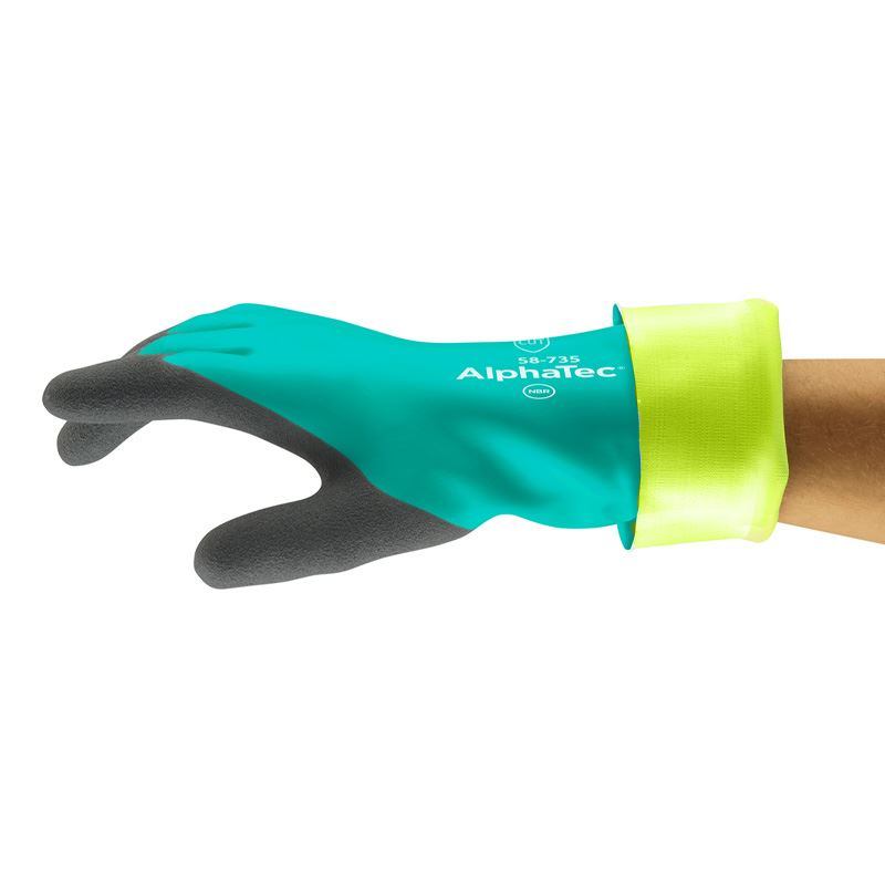 LUVA ANSELL ALPHATEC 58-735 CINZA CA 43226 | BT Equipamentos